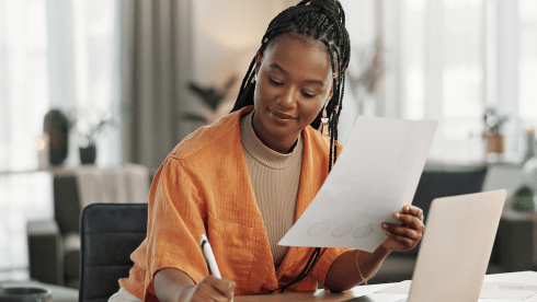 featured image content listing second